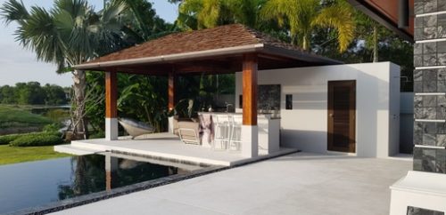 Private Villa Sala and BBQ Area