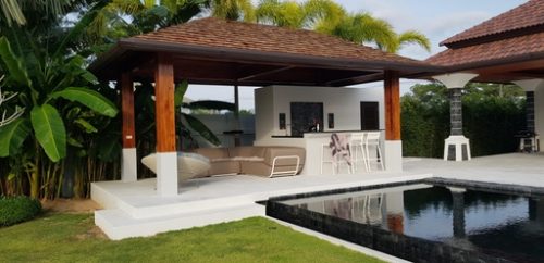 Private Villa Sala and BBQ Area